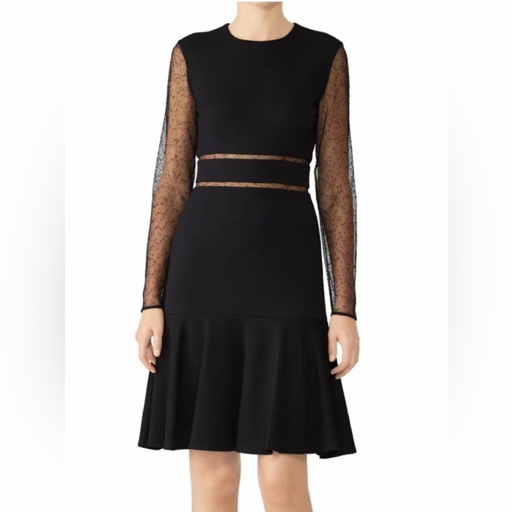 NWT Jason Wu black mesh dress size 6